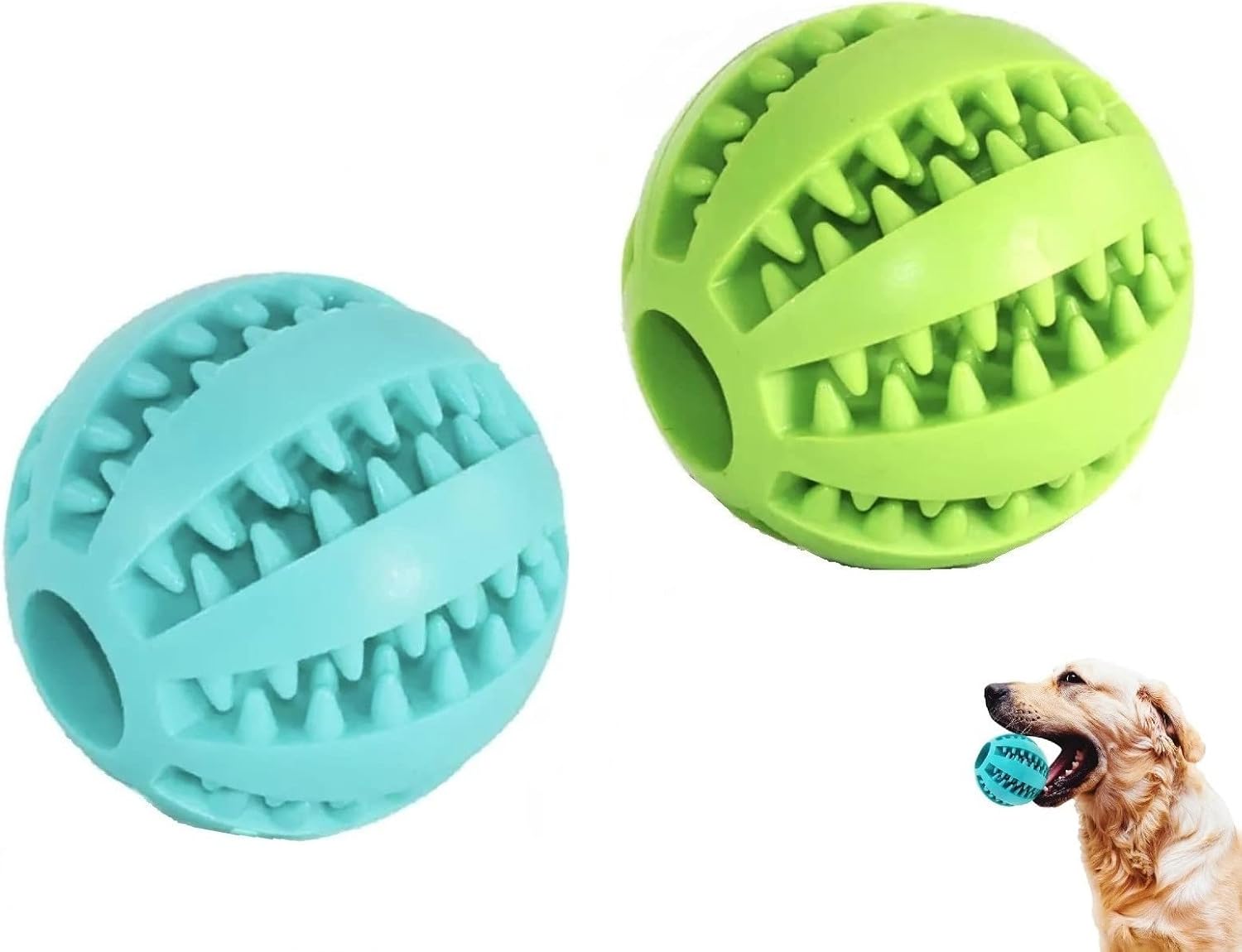Dental Cleaning Rubber Treat Dispensing Ball