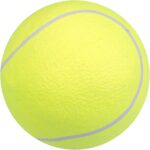 Inflatable Rubber Treat Dispensing Tennis Ball