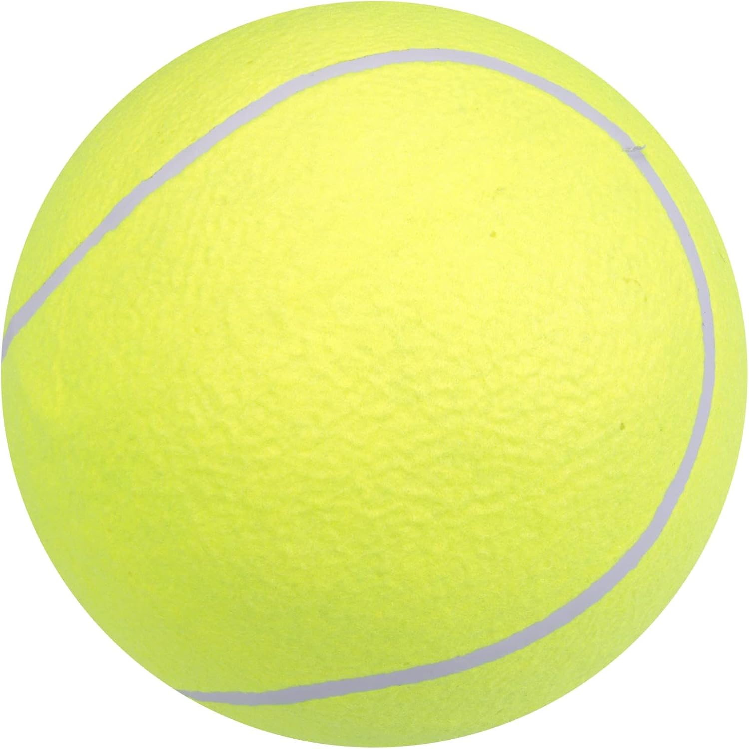 Inflatable Rubber Treat Dispensing Tennis Ball