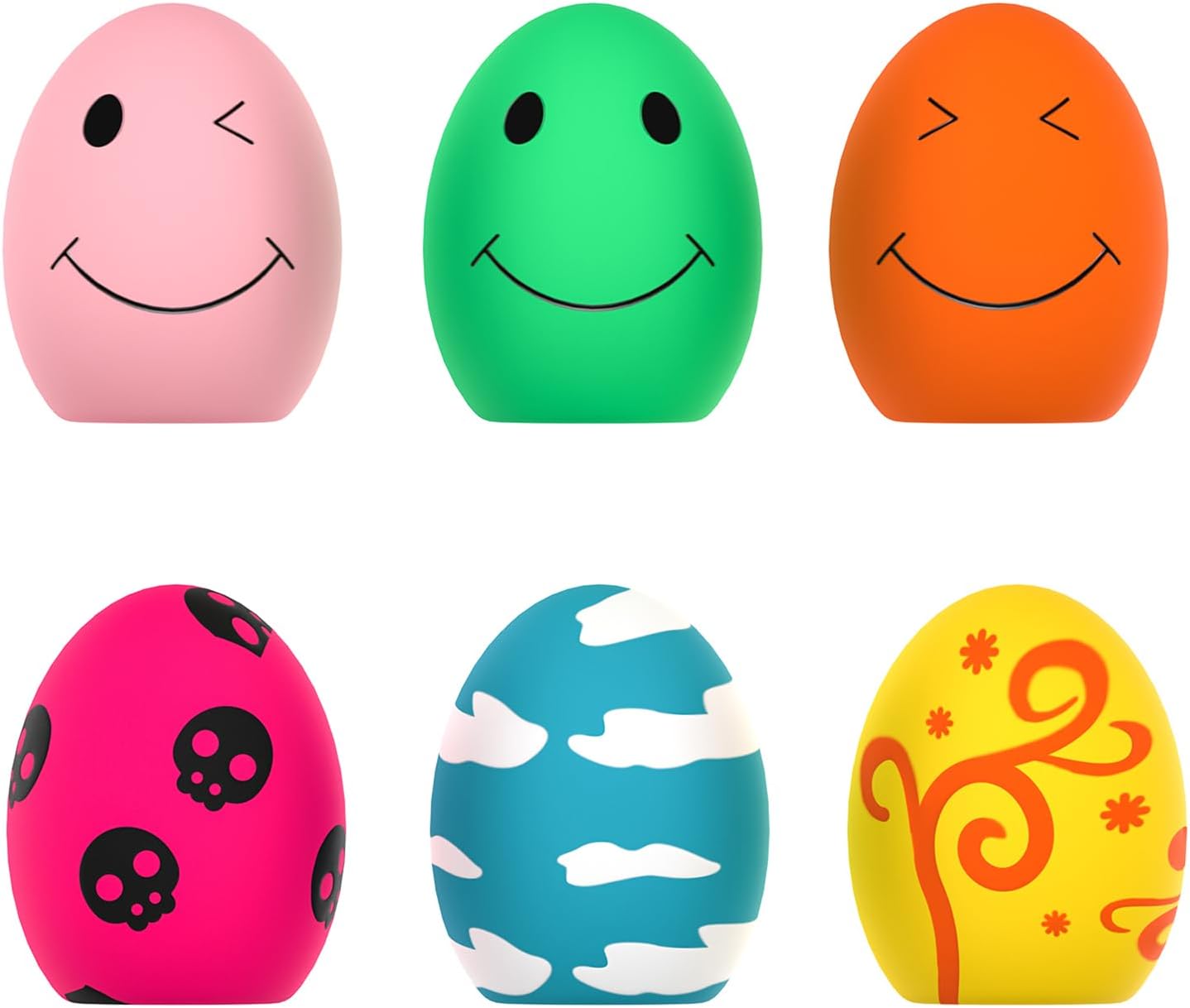 Rubber Treat Dispensing Egg Ball
