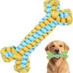 Glow-in-the-Dark Rope Bone Toy