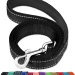 Thickened Shock-Absorbing Reflective Dog Leash with Soft Padded Handle