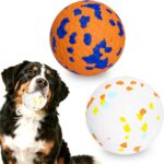 Floating Rubber Treat Dispensing Tennis Ball